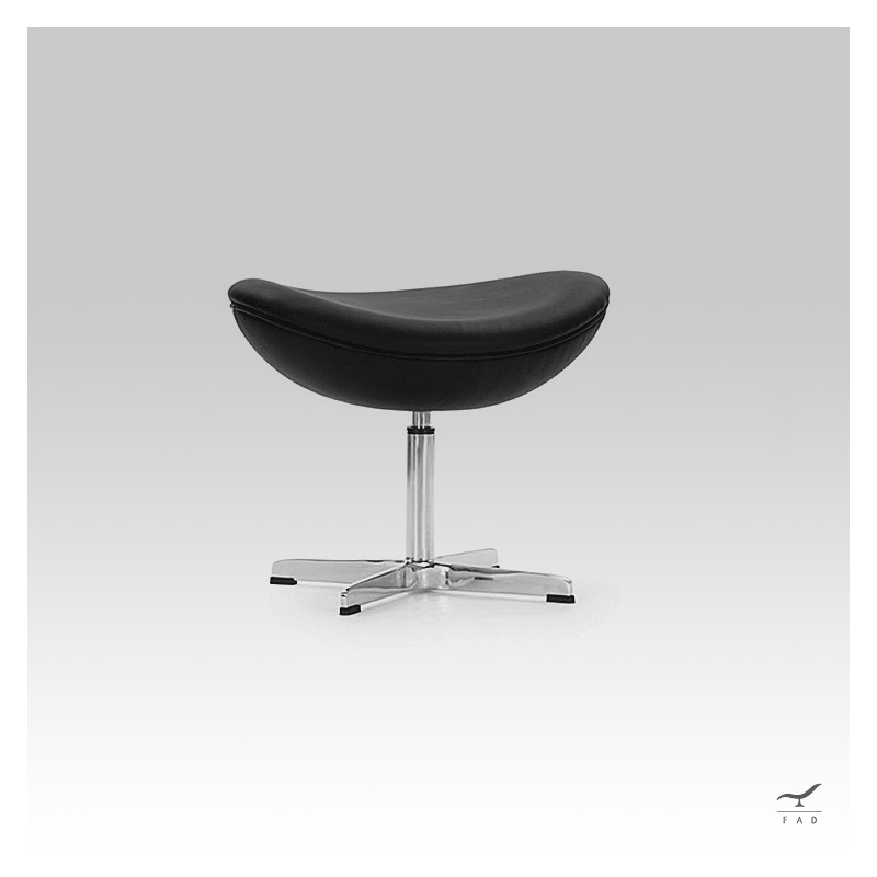Premium Ottoman for Jacobsen Egg Chair - Fiberglass & Memory Foam