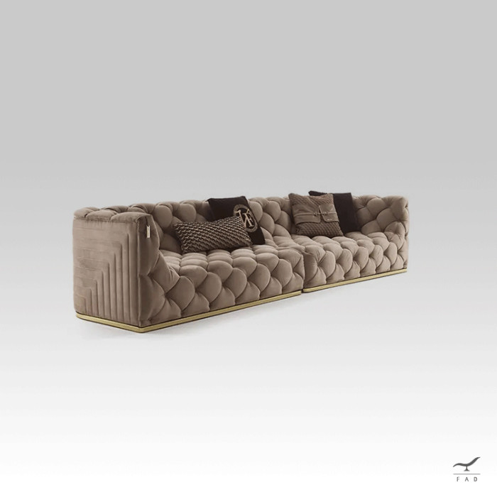 MADRID sofa inspired by the famous Chesterfields