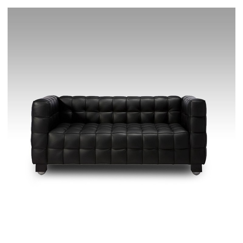 KUBUS Sofa | Josef Hoffmann Inspired Geometric Loveseat | FADesign