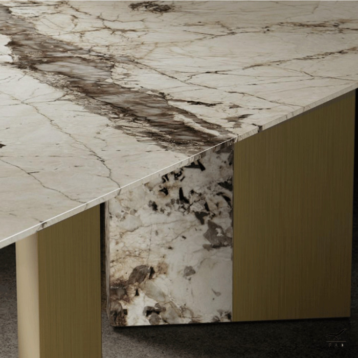 Design marble table SUNSHINE