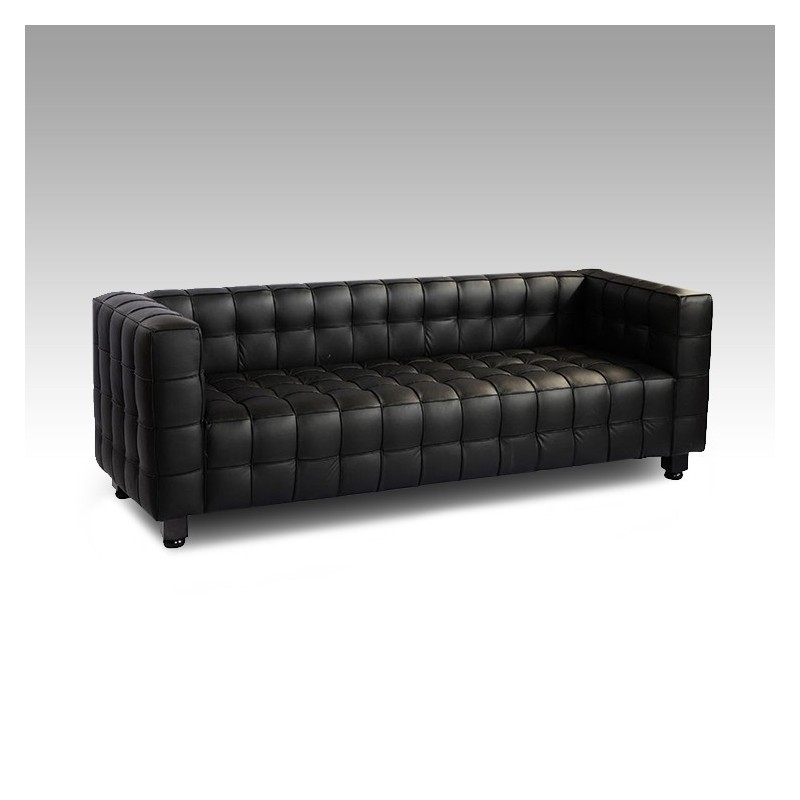 KUBUS Sofa | Josef Hoffmann Inspired Geometric Loveseat | FADesign