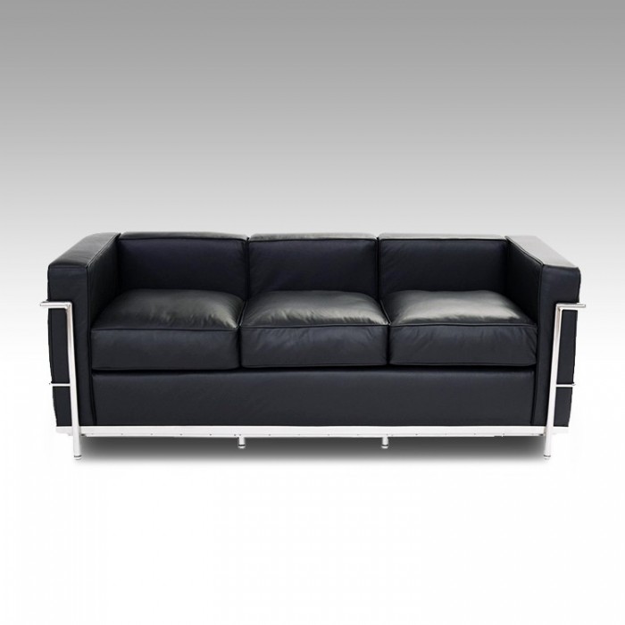 LC2 sofa (three seat) model