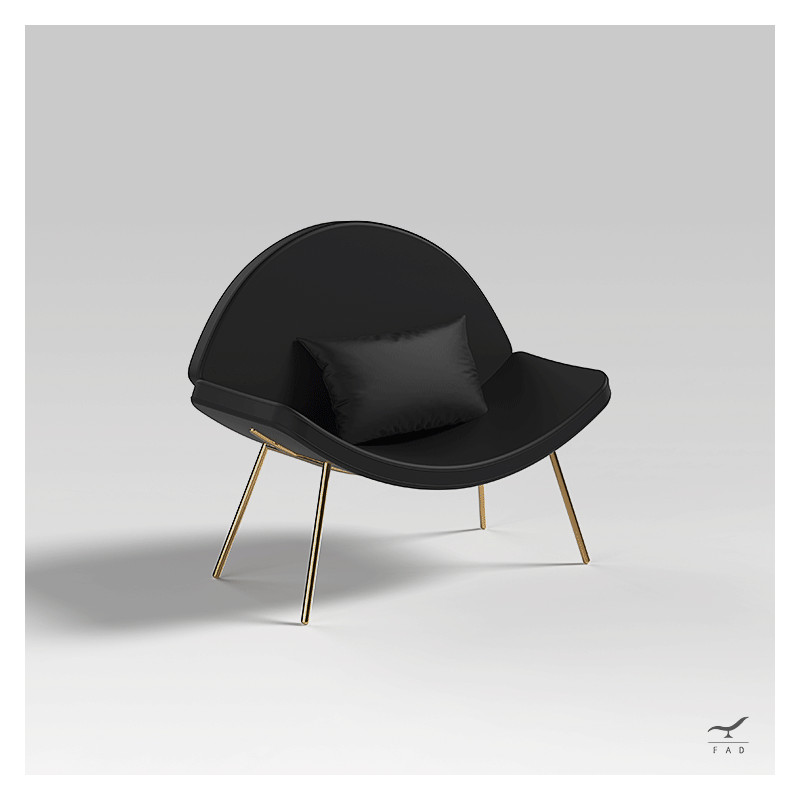 IKE Chair – Modern Faux Leather Design for Luxury Interiors