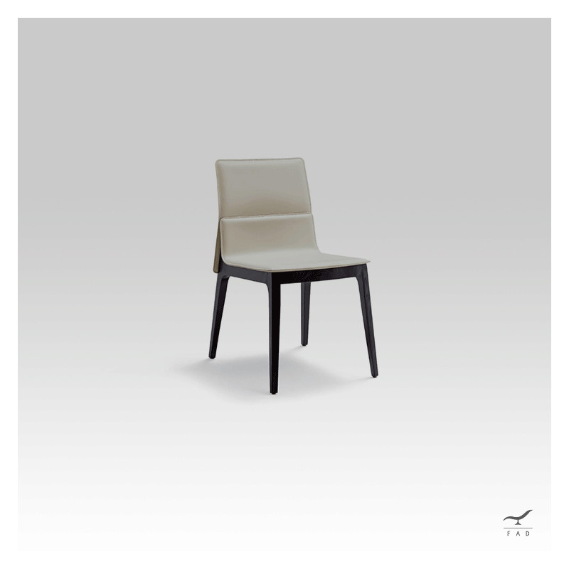 JOHN Chair – Leather & Wood Designer Dining Chair | FADESIGN