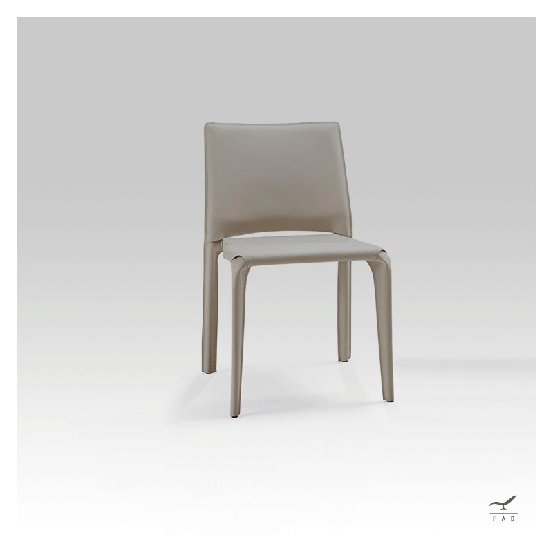 SKYLER Chair – Fully Leather Upholstered Designer Chair | FADESIGN