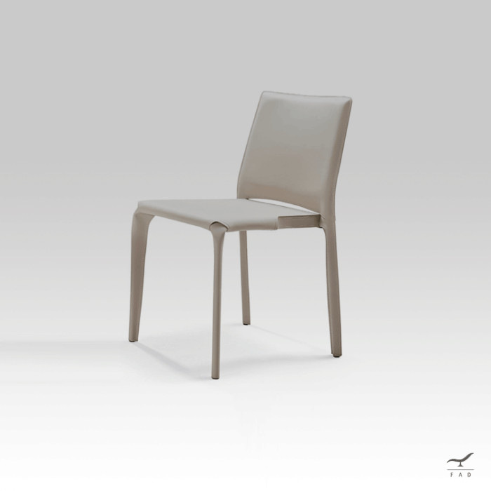 SKYLER Chair – Fully Leather Upholstered Designer Chair | FADESIGN