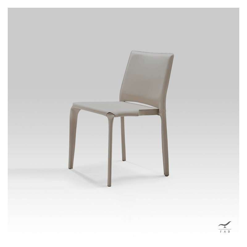 SKYLER Chair – Fully Leather Upholstered Designer Chair | FADESIGN