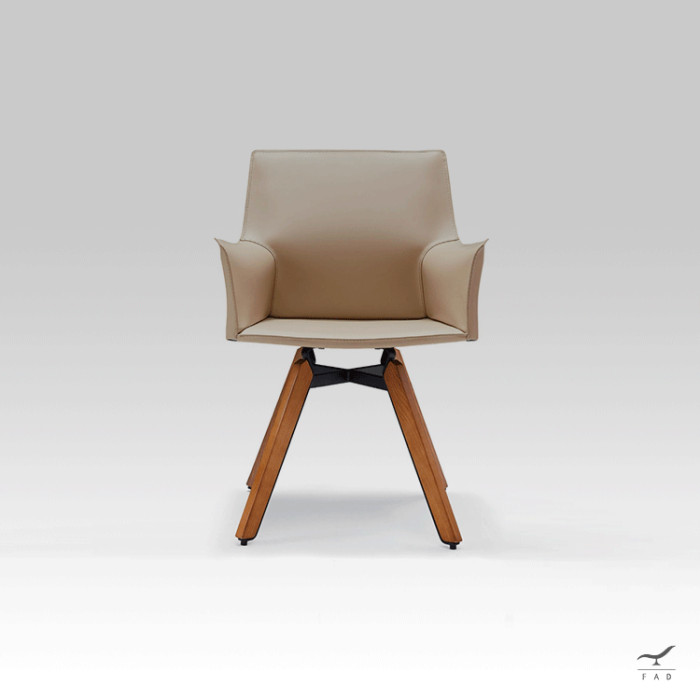 RILEY Chair – Elegant Designer Chair with Curved Armrests | FADESIGN