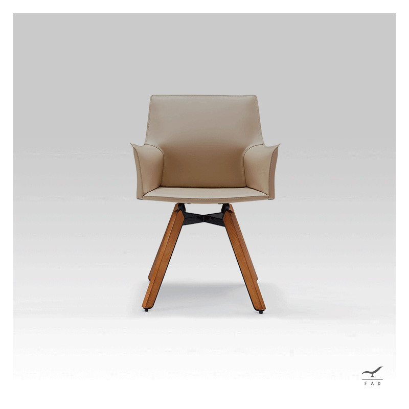 RILEY Chair – Elegant Designer Chair with Curved Armrests | FADESIGN