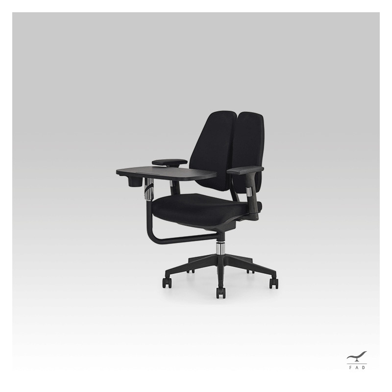 Premium EGYPT Office Chair with Adjustable Armrests and Integrated Coffee Table