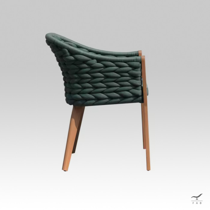 Sedia di lusso LIME TIME in rattan per ville e hotel