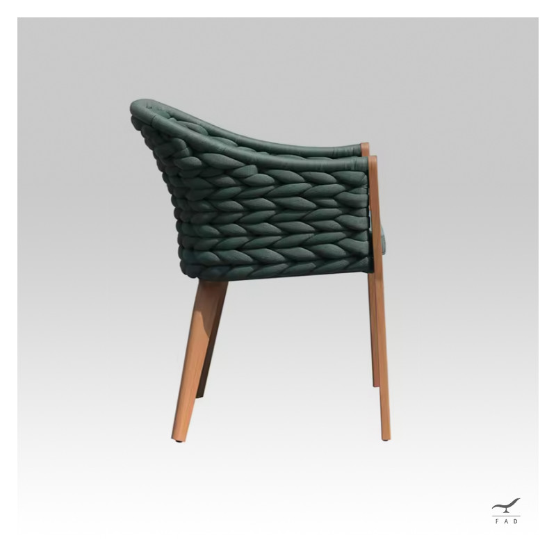 Sedia di lusso LIME TIME in rattan per ville e hotel