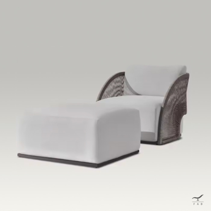 UBUD luxury outdoor armchair for villas and 5-star hotels
