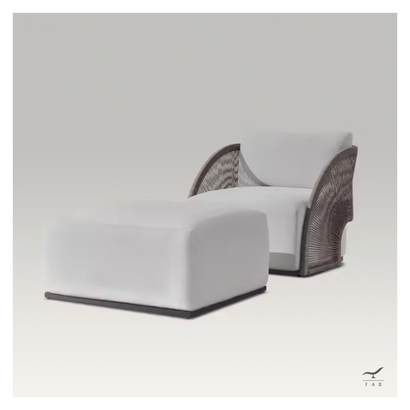 UBUD luxury outdoor armchair for villas and 5-star hotels