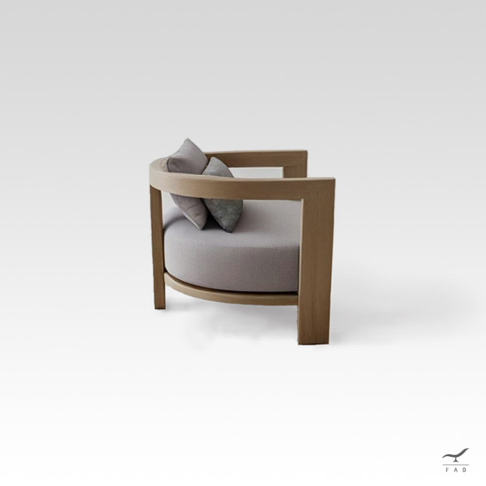 Sedia SHERRY in teak per outdoor di lusso