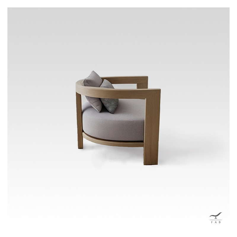 SHERRY teak outdoor chair for luxury villas and hotels