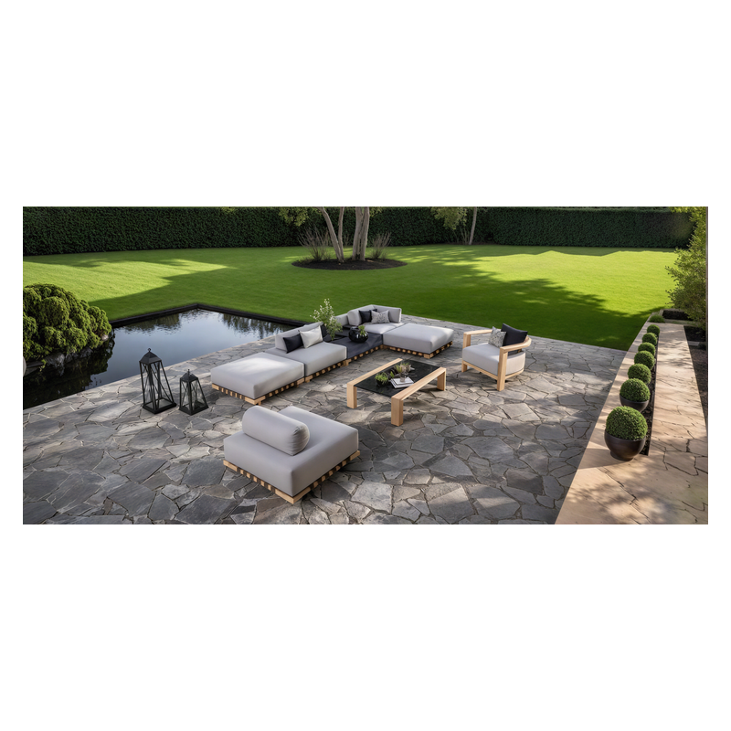 Sedia SHERRY in teak per outdoor di lusso