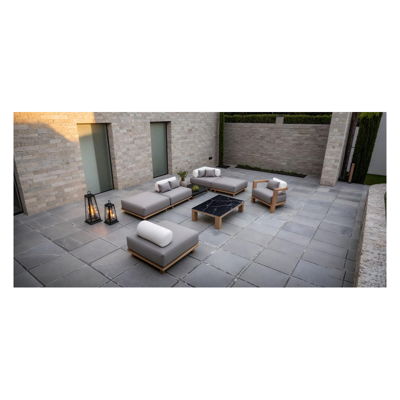 SHERRY teak outdoor chair for luxury villas and hotels
