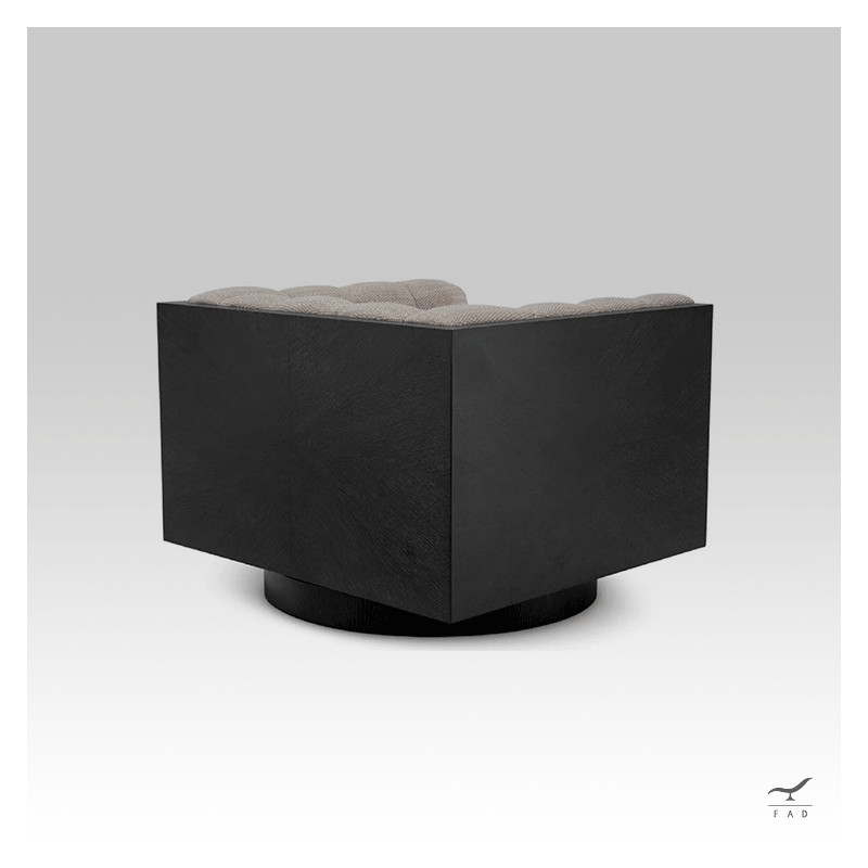 SHAWN Armchair – Swivel Luxury Designer Armchair for Villas & Hotels