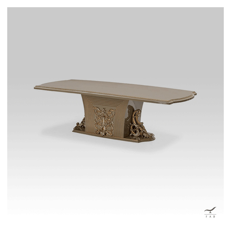 Baroque style dining table