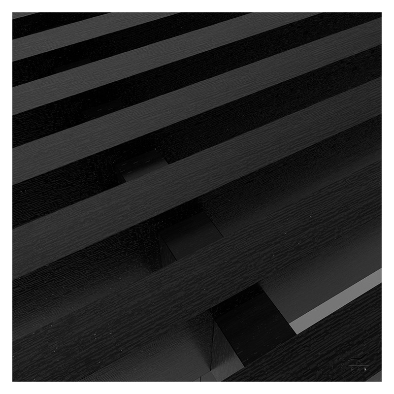 Poltrona modulare FEIS in teak per outdoor di lusso
