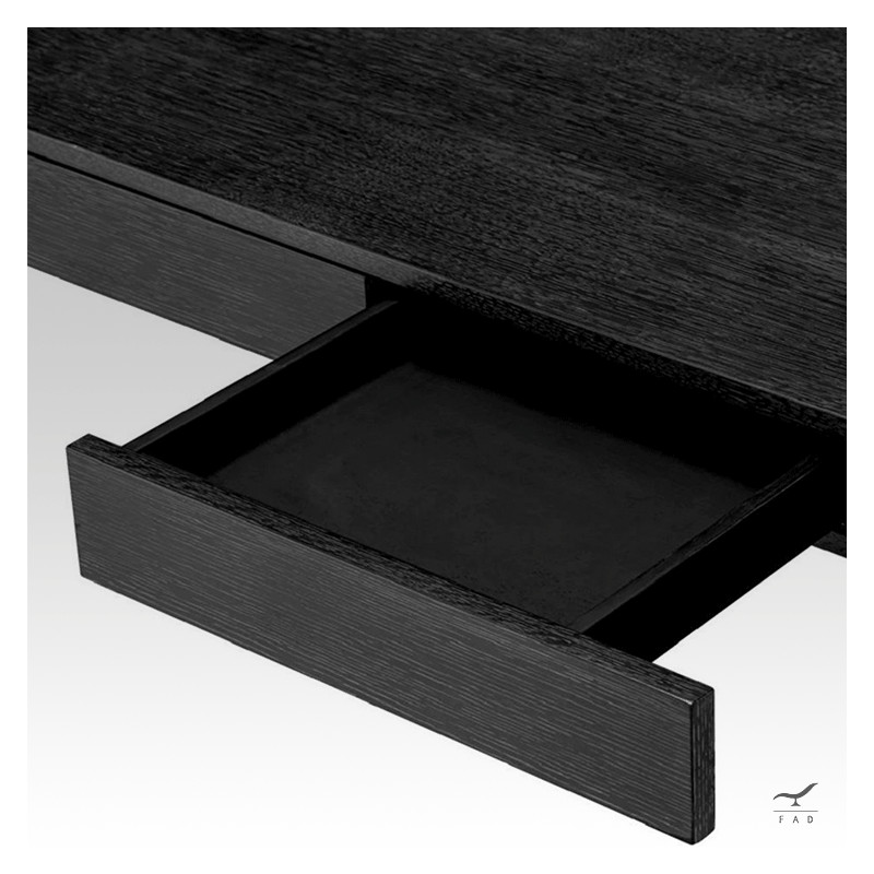 Scrivania UK in multistrato con cassetti ABS per uffici di lusso e design