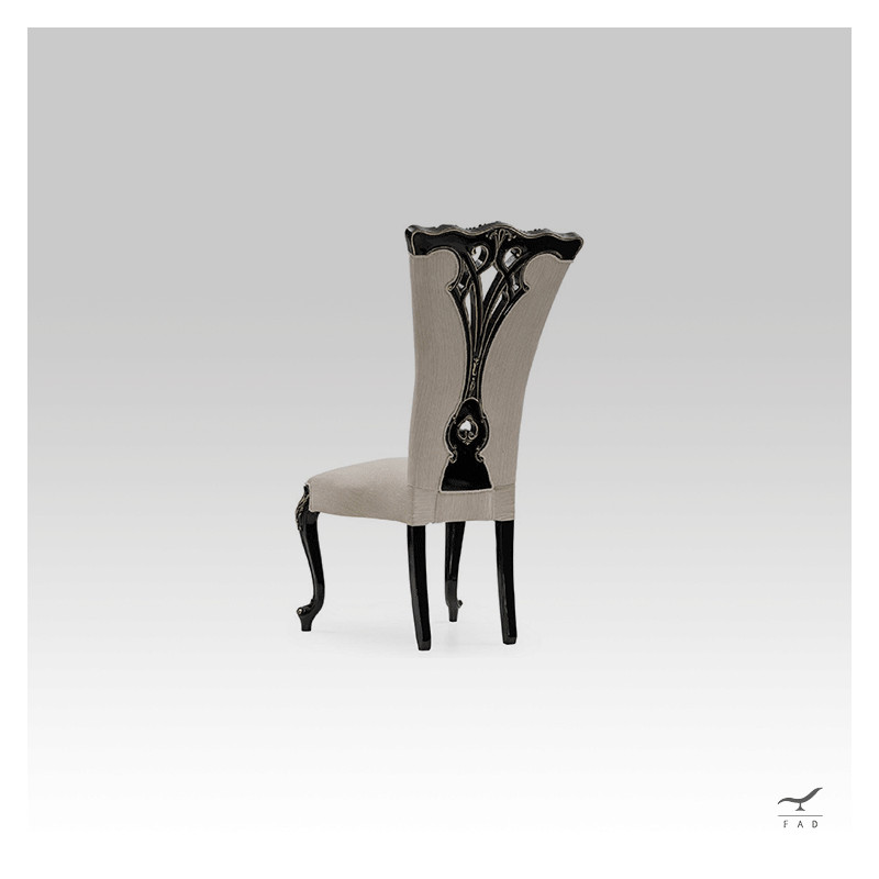 Luxury Louis XV Style Baroque Chair for Dining Rooms | Antique Sculpted Legs