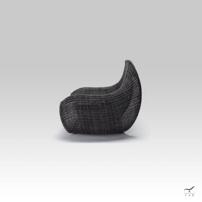 SHOW egg-shaped rattan outdoor chair for luxury villas and hotels