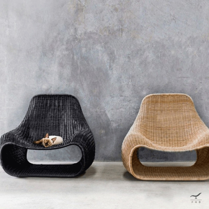 Luxury Egg-Shaped Rattan SHOW Chair for Outdoor Design Furniture