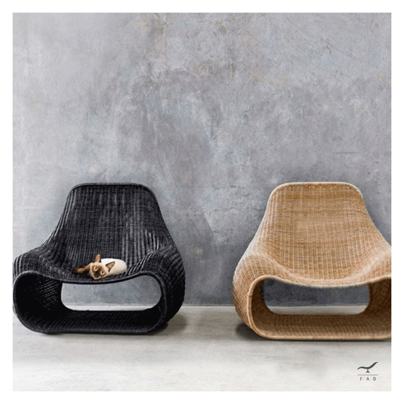 SHOW egg-shaped rattan outdoor chair for luxury villas and hotels