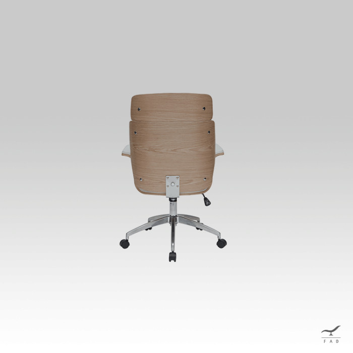 CANADA Office Armchair: Veneered Plywood Structure with Comfortable Polyurethane Seat