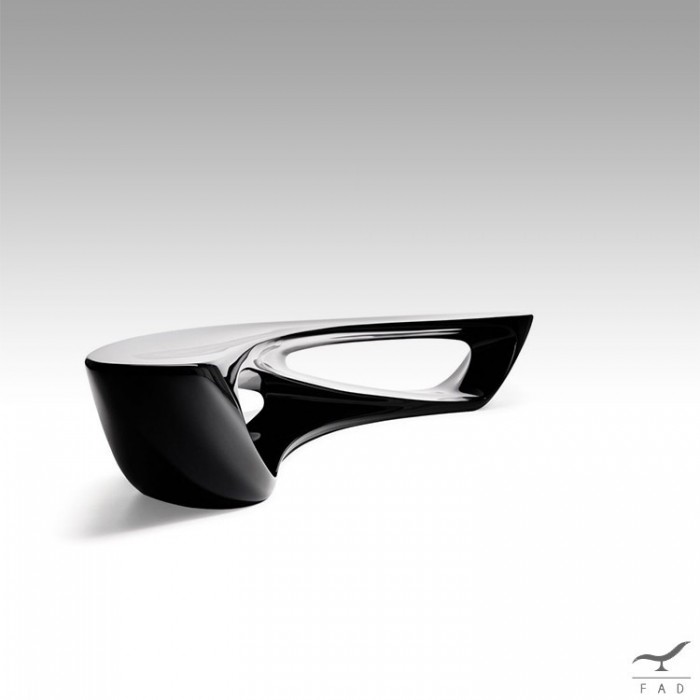 Luxury Modern Bench | Curved Design | Softened Corners | US Free Shipping