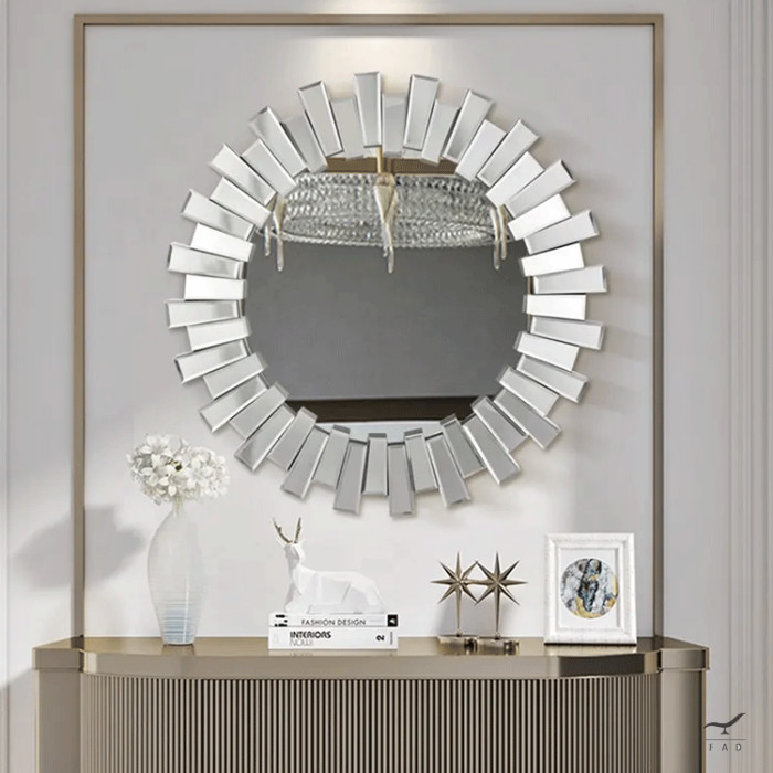 Modern and Elegant DIAMOND Mirror for Luxury Interior Design | Customizable Options Available