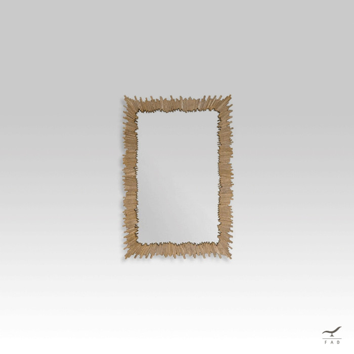 Luxury SPLENDOUR Mirror with Unique Solar Decoration | Modern Design Accessory