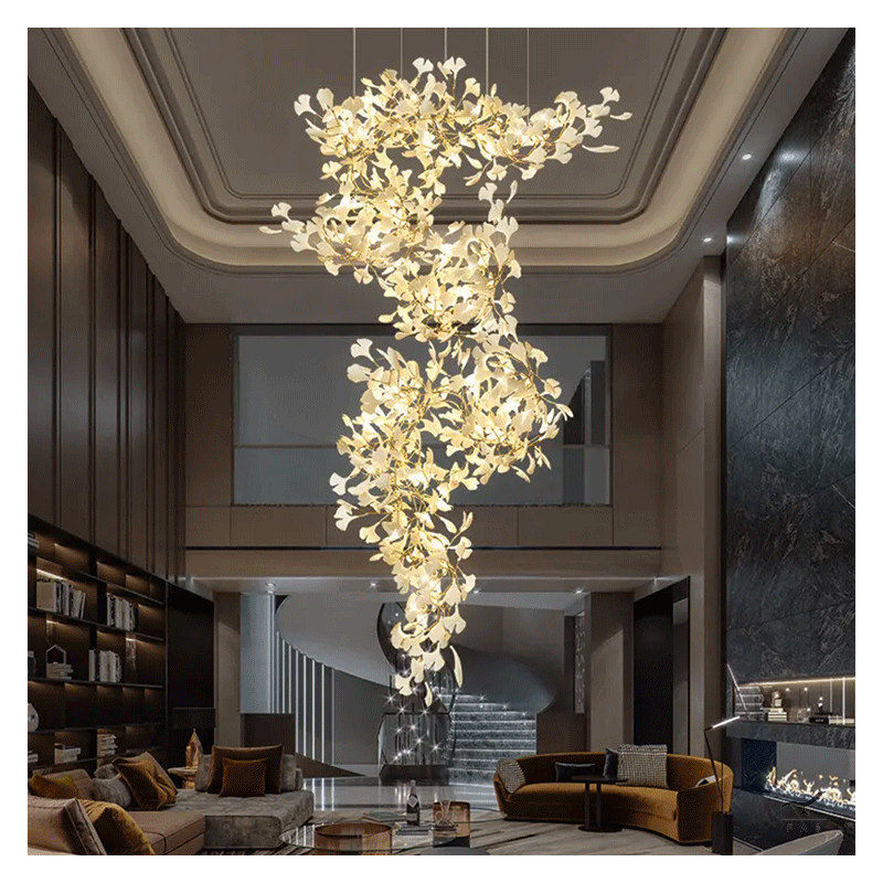 Exquisite FLOYD Chandelier with Glass Flowers for Luxury Environments