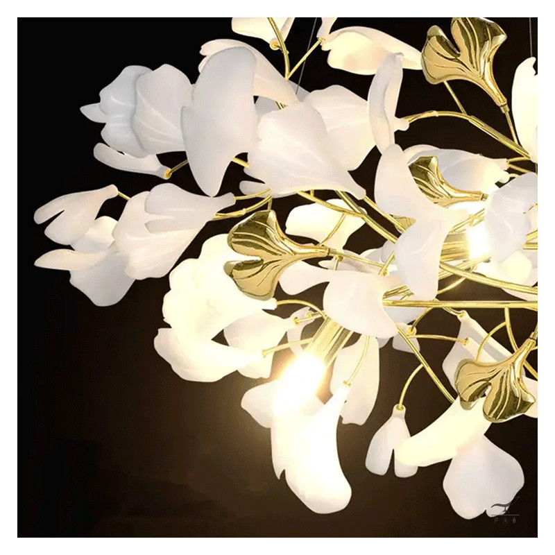 Exquisite FLOYD Chandelier with Glass Flowers for Luxury Environments