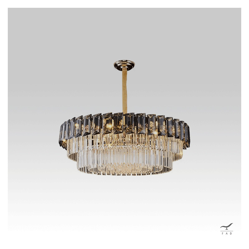 Luxury CHOPIN Design Chandelier with Elegant Crystal Drops | 15 Lights