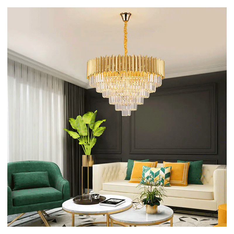 Luxurious STRAUSS Designer Chandelier for Hotels and Designer Living Rooms