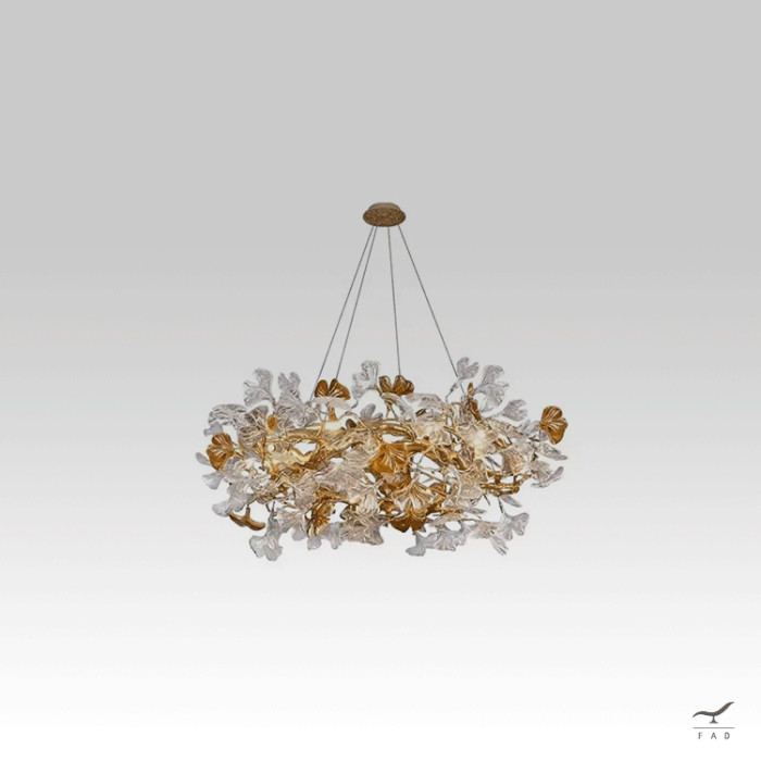 Unique WATERS Chandelier for Modern Spaces - Artistic Lighting Fixture