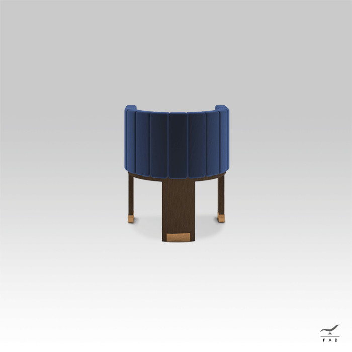 Sedia da pranzo SPENCER elegante, lussuosa, raffinata
