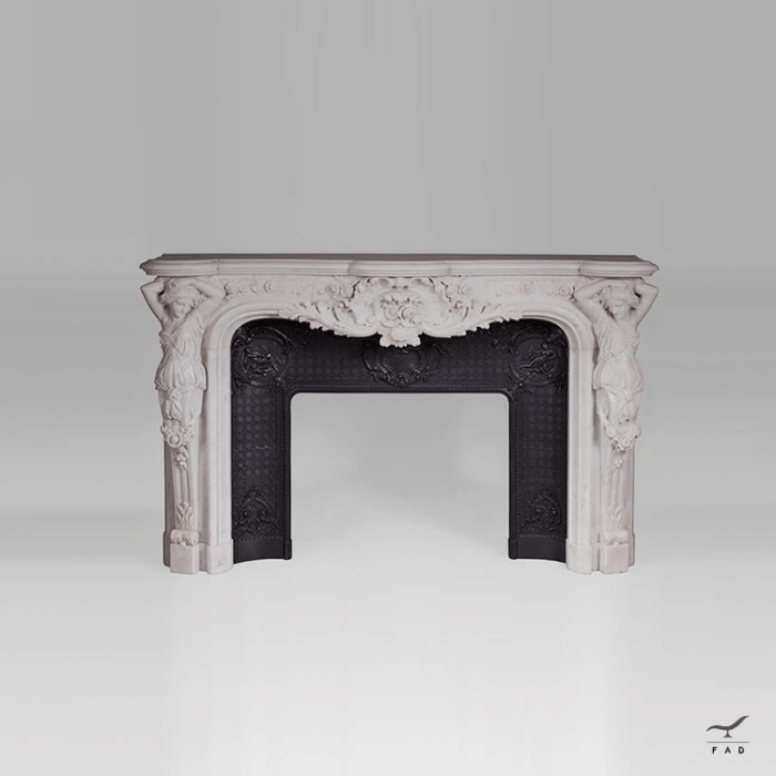 FIREPLACE MARBLE WITH...