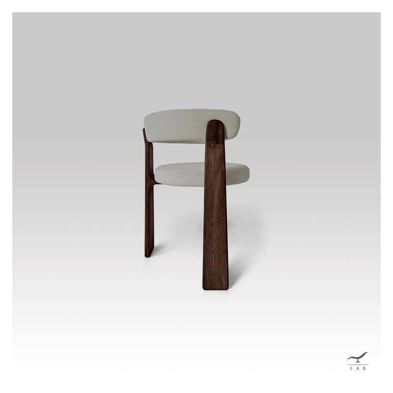 DRUMS Dining Chair – Elegant Wooden Frame Chair | FADESIGN