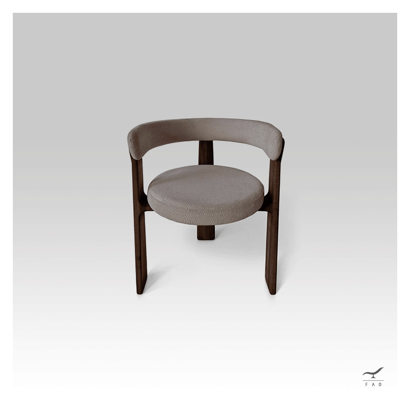 DRUMS Dining Chair – Elegant Wooden Frame Chair | FADESIGN