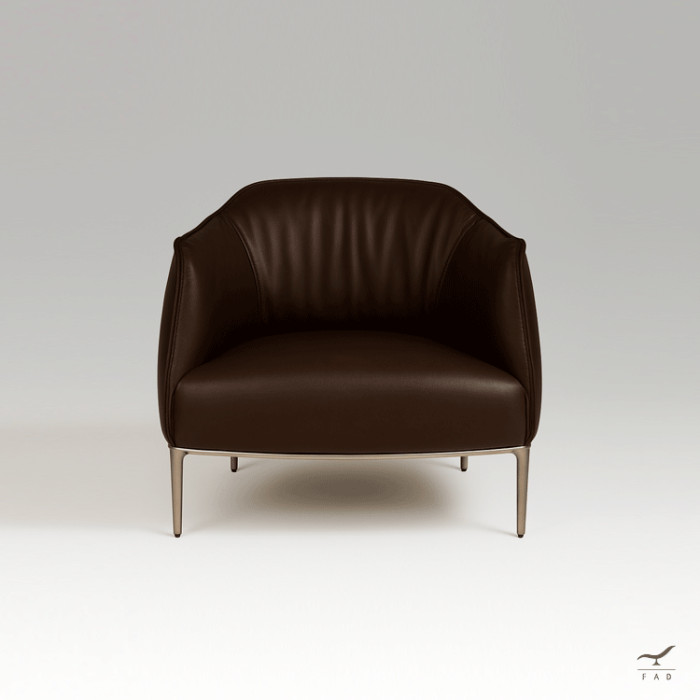 ARCHIS – Poltrona di Design in Pelle per Interni di Lusso e Relax
