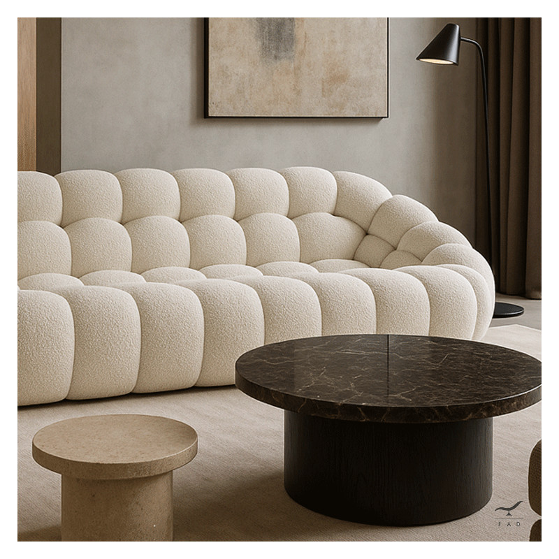 Bloom – Design Fabric Sofa for Modern Luxury Interiors