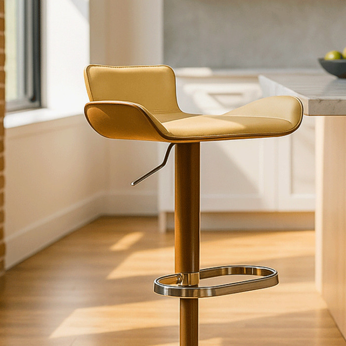 The LUXOR Bar Stool is the perfect fusion of refined Italian design and practical functionality