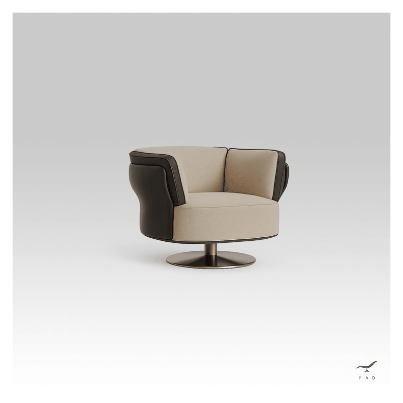 Poltrona JERSEY – Comfort girevole in stile moderno