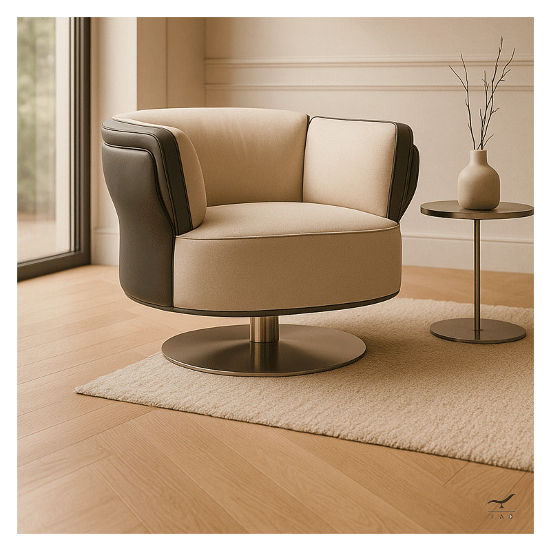 Poltrona JERSEY – Comfort girevole in stile moderno