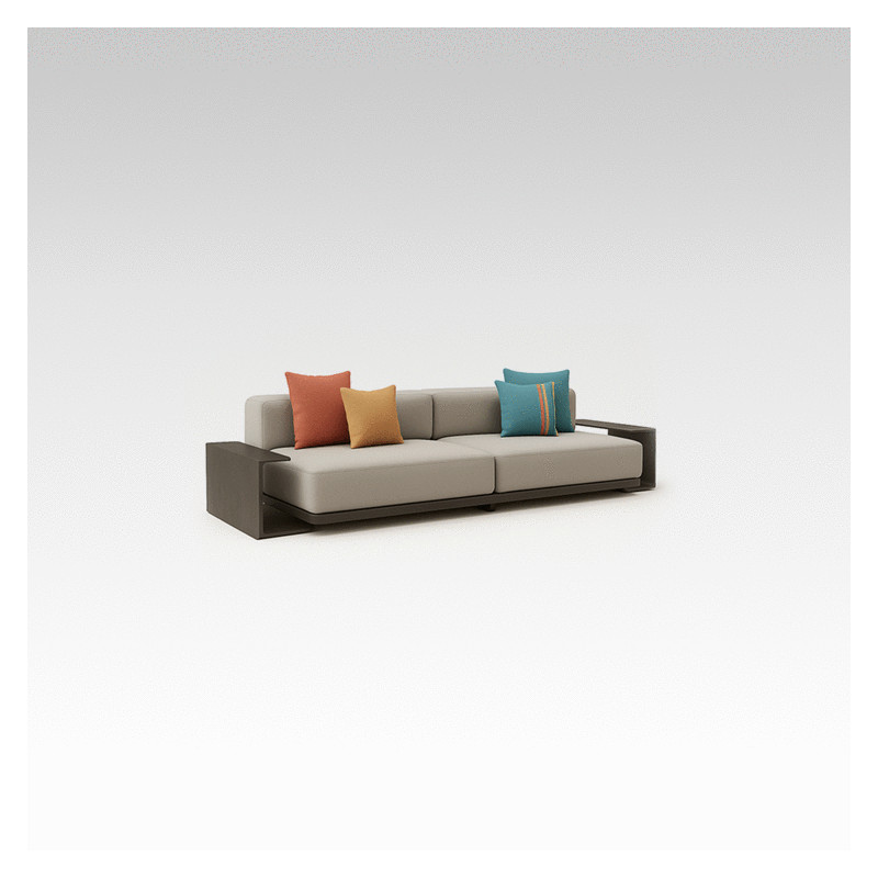 OASIS Divano Outdoor con Tavolini | Lusso Moderno per Dubai e Medio Oriente