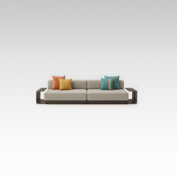 OASIS Divano Outdoor con Tavolini | Lusso Moderno per Dubai e Medio Oriente
